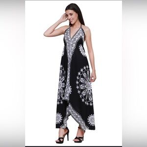 CBR Batik Scarf Adjustable Back Dress size Large